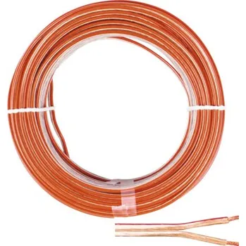 elektrický kabel Vodič V03VH-H (CYH) 2x1,5mm² transparentní 25m