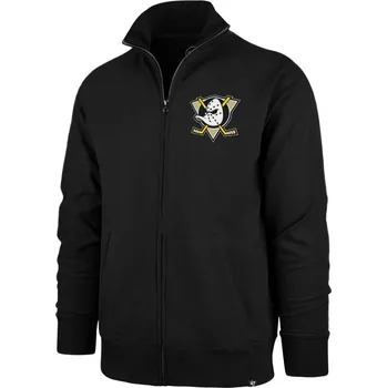 Pánská mikina 47 Brand Pánská mikina Anaheim Ducks NHL Core ’47 Islington Track Jacket Jet Black Velikost: L