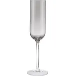 Sklenice na šampaňské/sekt Blomus FUUMI 220ml SET/4ks kouřové