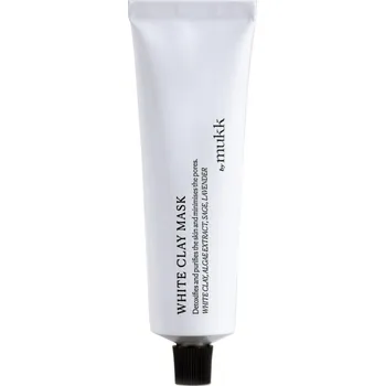 Pleťová maska By mukk White Clay Mask (jílová maska pro aknozní/mastnou pleť) 60ml
