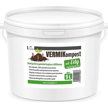 Hnojivo VERMIKompost od Edy - 5l