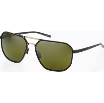 Sluneční brýle PORSCHE DESIGN Sunglasses P´8971 sluneční brýle černé se zelenými skly pol. (Nápadné sluneční brýle pro muže od Porsche Design. Vyrobeno z titanu a high-tech polyamidu RXP®.)