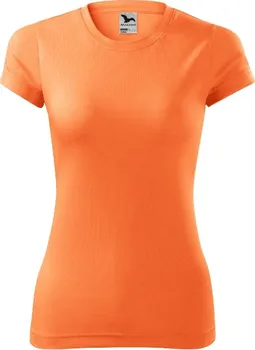 Dámské tričko Malfini Fantasy 140 Neon Mandarine M