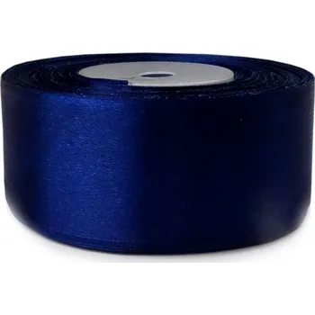 Stuha Saténová stuha noční modrá 50mm (Saténová stuha noční modrá 50mm)
