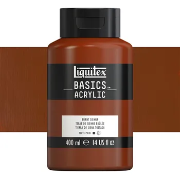 Vodová barva Akrylová barva Liquitex Basics - Burnt Sienna Balení: 400 ml