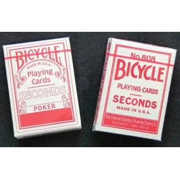 Pokerová karta Hrací karty Bicycle Second červený reverz - original (USA)