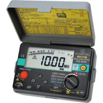 Revizní přístroj Kyoritsu KEW 3023A - Měřič izolace a spojitosti