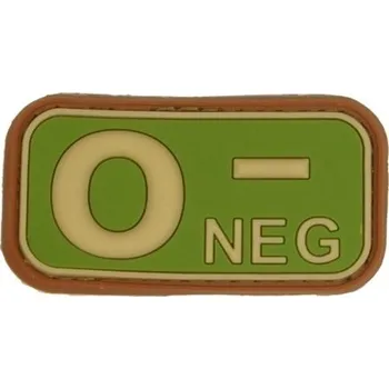 Nášivka 3D nášivka 0 NEG - Multicam, Jackets to go