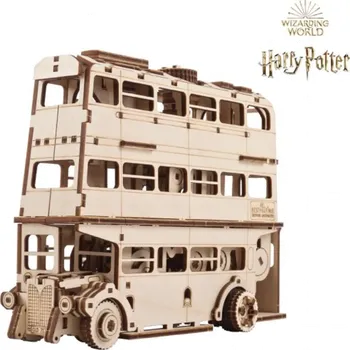 3D puzzle UGEARS 3D puzzle Harry Potter: Záchranný kouzelnický autobus 268 dílků