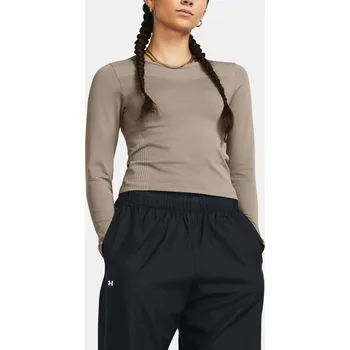 Dámské tričko Under Armour Vanish Elite Seamless LS 1383649-200 Hnědá MD