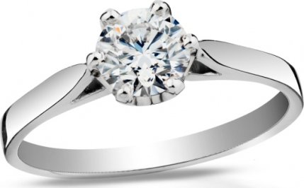 Zásnubní prsten s diamantem 0.31ct G/VVS2 s GIA certifikátem