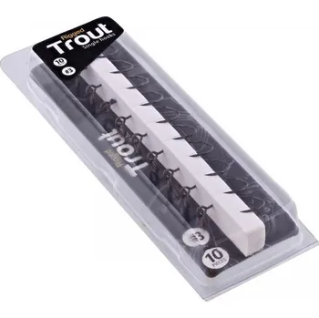 Rybářský háček Přívlačové háčky Westin Rigged Trout - Single Hooks Black - #3; 10 ks