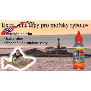 Umělá nástraha DK FISHING Seaboosters 35 ml příchuť: Makrelový olej