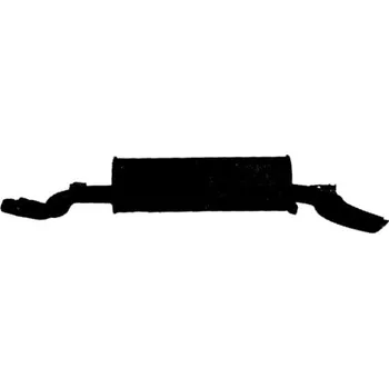 Výfukový systém Zadní tlumič výfuku IMASAF ME.70.07