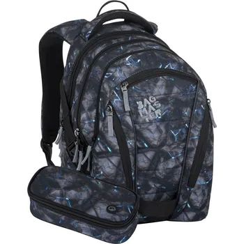 Školní batoh Studentský batoh Bagmaster v setu BAG 24 A