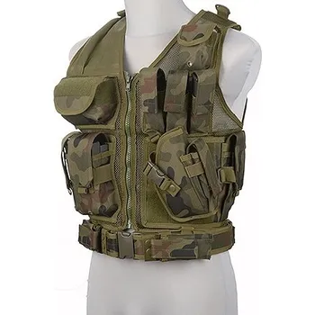 Airsoft Taktická vesta KAM-39 - WZ.93 Woodland Panther, GFC