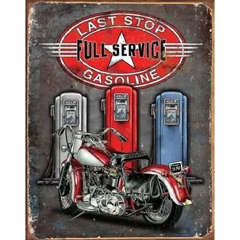 Plechová cedule Plechová cedule LEGENDS - last stop