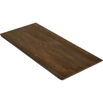 Konferenční stolek Prodlužovací část k jídelnímu stolu Muubs SPACE SMOKED tm. hnědá