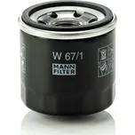 Olejový filtr MANN-FILTER W 67/1