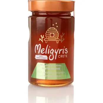 Řecký horský med "Bílý tymián", květový 450 g, MELIGYRIS