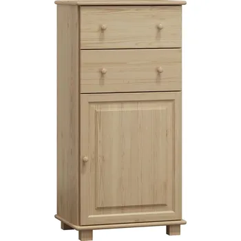 Komoda Max-i Komoda ze dřeva PAULSEN NORE Zvolte barvu:: surové dřevo, Hloubka: 47 cm