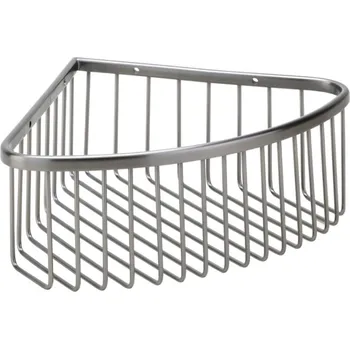 Koupelnový nábytek BEMETA GRAPHIT Polička do sprchy rohová vysoká (156208312)