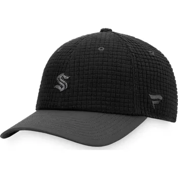 Kšiltovka Pánská Kšiltovka Seattle Kraken NHL Authentic Pro Black Ice Unstructured Snapback Cap Fanatics