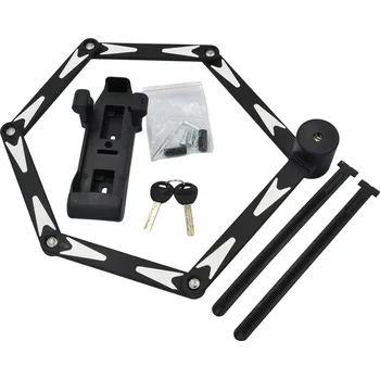 Zámek na kolo zámek TONYON TY-3909 skládací s držákem