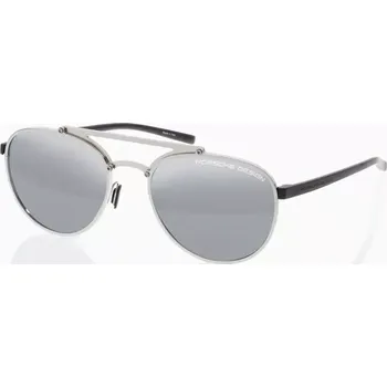 Sluneční brýle PORSCHE DESIGN Sunglasses P´8972 sluneční brýle paladium se stříbrnými skly zrcadlové (Stylové unisex sluneční brýle od Porsche Design. Vyrobeno z titanu a high-tech polyamidu RXP®.)