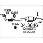 Katalyzátor MTS 04.3846