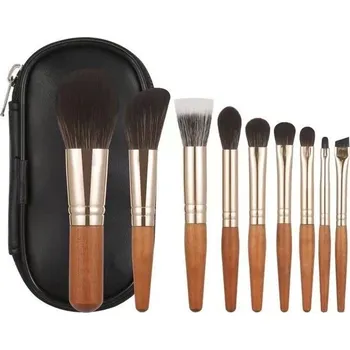 Kosmetický štětec Cestovní sada kosmetických štětců | Set štětců pro líčení - PU sáček