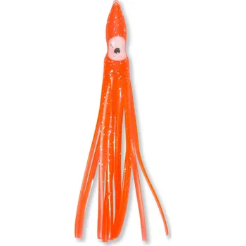 Umělá nástraha Aquantic chobotnice 10cm oranžová 6ks