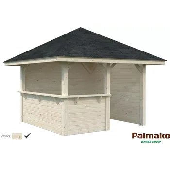 Zahradní domek Zahradní domek Palmako BIANCA 8,3 m2 SET 103 (Rozměr: 300x300 cm, tl.120x120 mm)