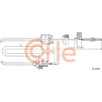 Spojka Tazne lanko, ovladani spojky COFLE 11.2245