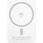 Externí baterie / Power bank DUDAO - MagSafe kompatibilní / USB-C připojení - 5000 mAh - bílá