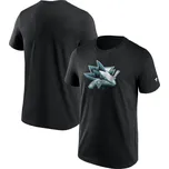 Fanatics Pánské tričko San Jose Sharks NHL Chrome Graphic T-Shirt Black Velikost: S