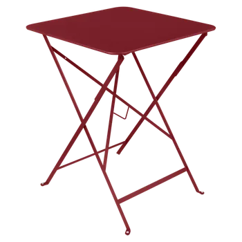 Zahradní stůl Skládací stolek Fermob BISTRO 57x57cm - Chili