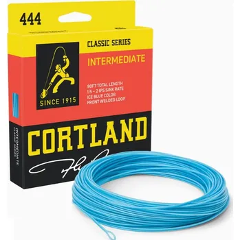 Cortland muškařská šnůra 444 Classic Intermediate Ice Blue Fresh/Salt|WF7I 90ft