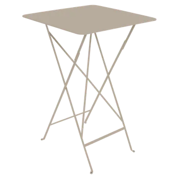 Zahradní stůl Skládací vysoký stolek Fermob BISTRO 71x71cm - Nutmeg