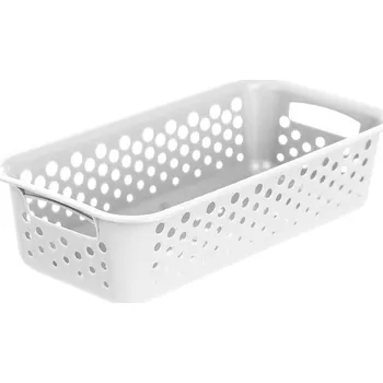 Úložný box Orion S - Košík na organizaci drobností, série ARTUR, 20x10 - bílý