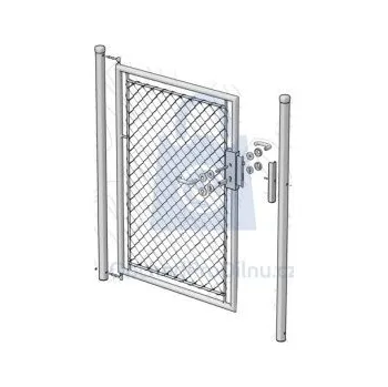 branka Branka jednokřídlá, zinek, 4HR výplet, FAB 1000 x 1250 mm, balení 1 ks