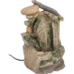 LIVARNO home Pokojová fontána na zvlhčování vzduchu s LED (kameny)