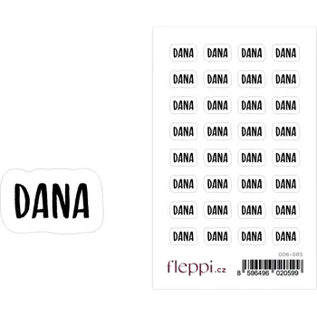 samolepka Fleppi Samolepky se jmény - Dana