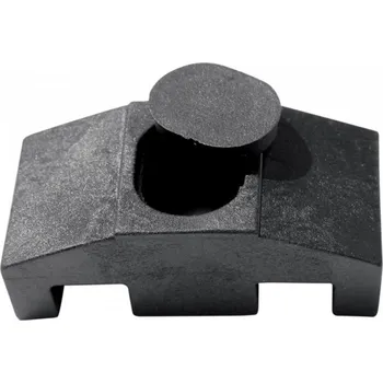 Příslušenství pro plot PILECKÝ Příchytka panelu 2D pro Pilofor Super 60 x 60 mm černá