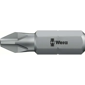 Bit Wera 056500 Šroubovací bit 1/4" Hex PH 0 x 25 mm, typ 851/1 Z PH na křížové šrouby Phillips