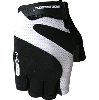 Cyklistické rukavice rukavice Poledník IRIS bílé (rukavice Poledník MUD černé)