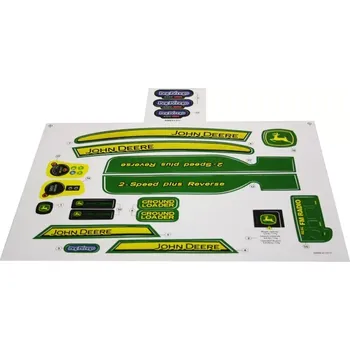 Dětské elektrovozidlo J.D.Ground Loader - sada samolepek (náhradní díl Peg Pérego)