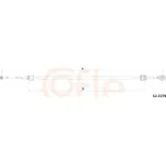 Tažné lanko, ruční převodovka COFLE 12.7279