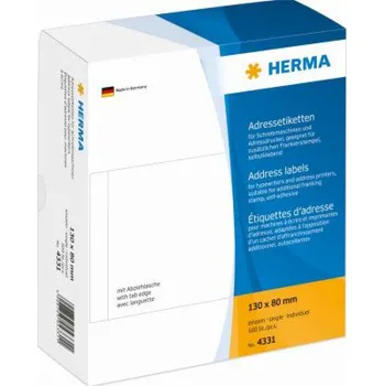 Masážní přístroj Herma Adresní štítky 130x80 mm 4331