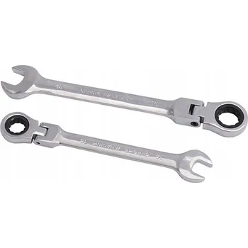 Klíč Ráčnový klíč očkoplochý s kloubem 8mm Cr.V, XL-TOOLS